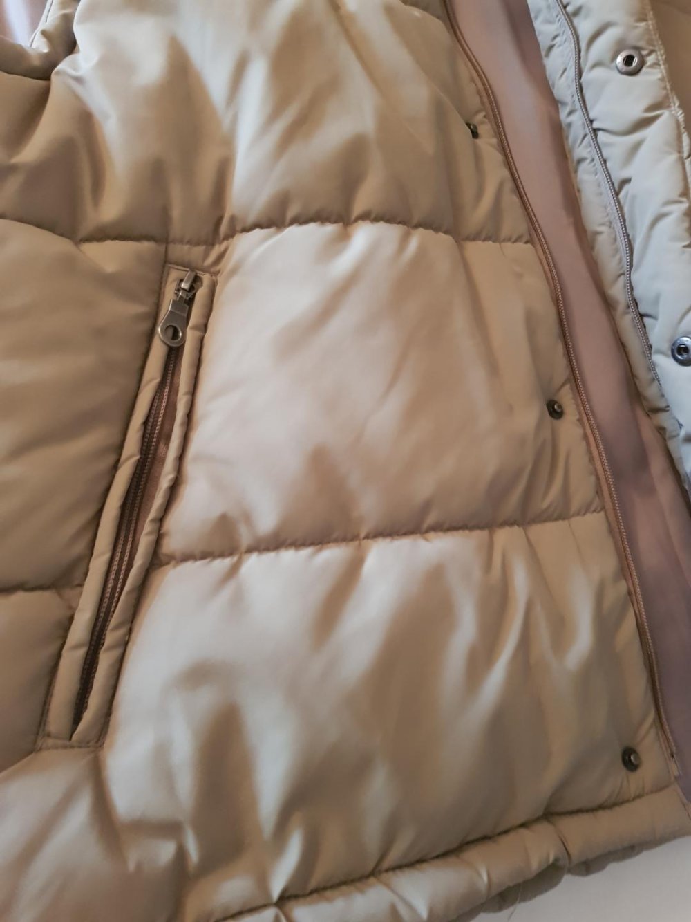 Steppweste beige Fa. Watsons Gr. 56- XL Top-Zustand