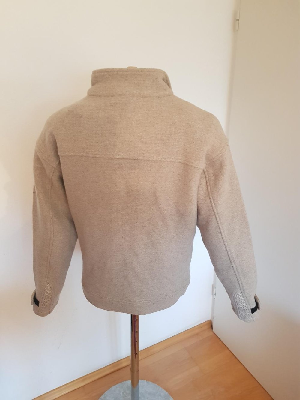 Jacke für kühle Tage Gr. -L- beige Baumwollmischung TOP