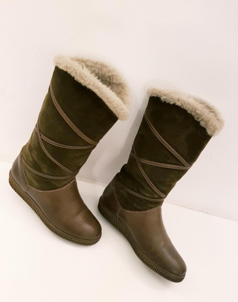 Winter Damenstiefel gefüttert Winter Boots Gr. 37 TOP