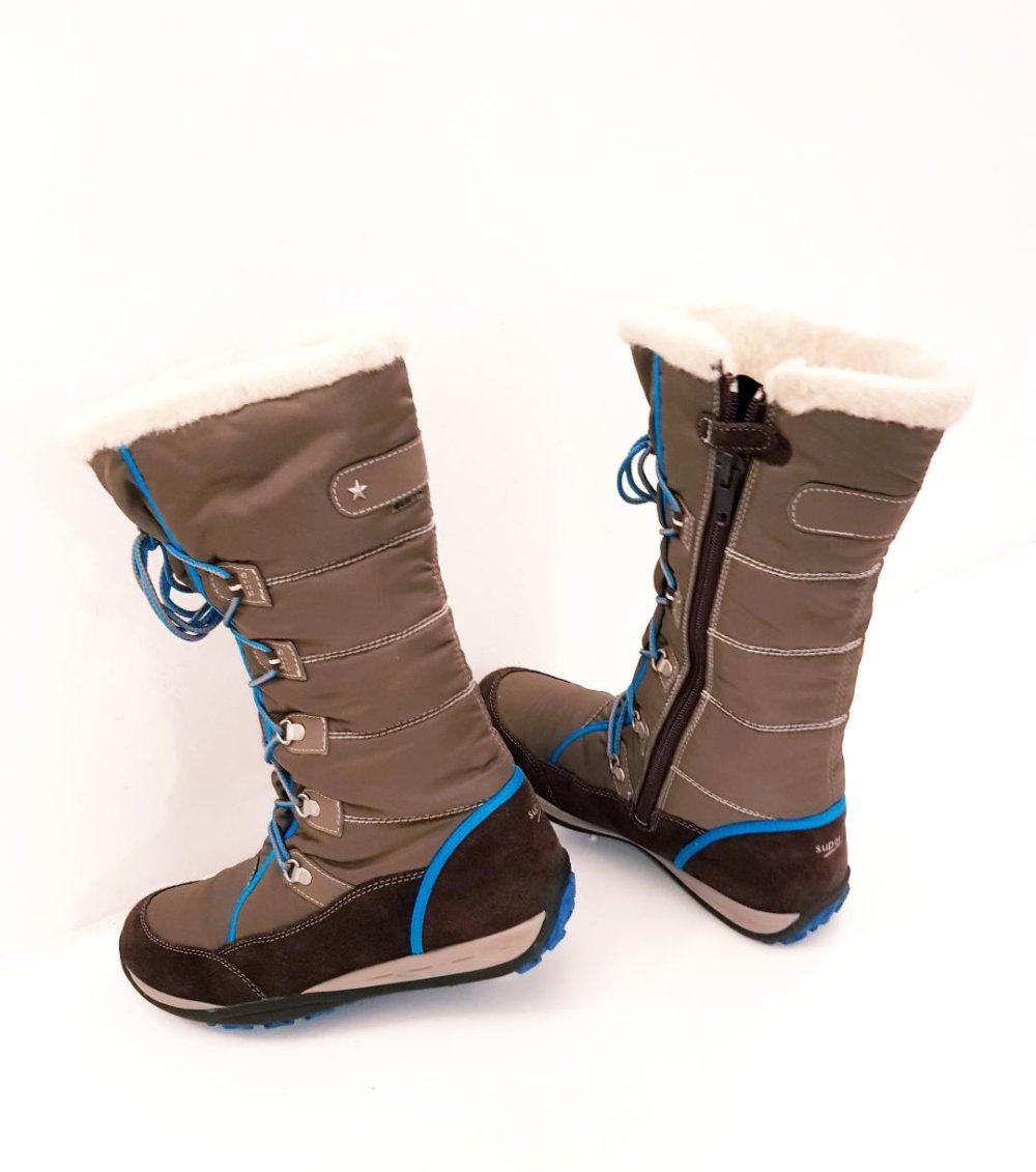 Superfit Damen warm ***gefütterte Gr.40 Gore-Tex Schneestiefel TOP