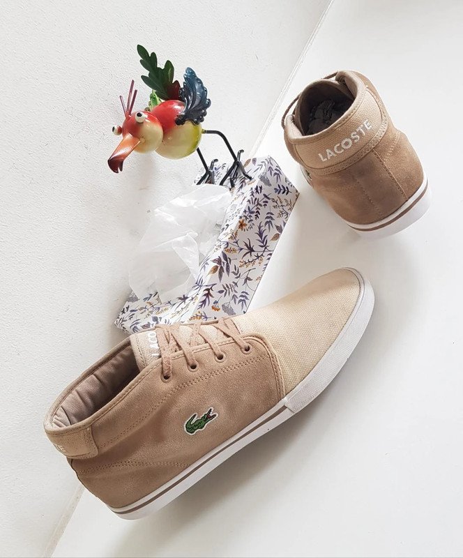 Lacoste Sneaker Freizeit Schuhe Herren Gr. 43