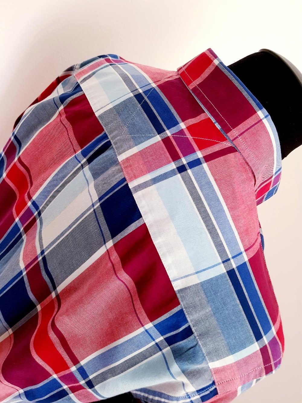 Langarmhemd Tommy Hilfiger -Modisches Karomuster Gr. -L- TOP