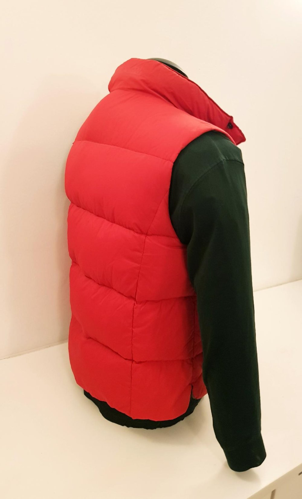 Weste gesteppt Fa.Napapijri in rot Gr. L Top-Zust.