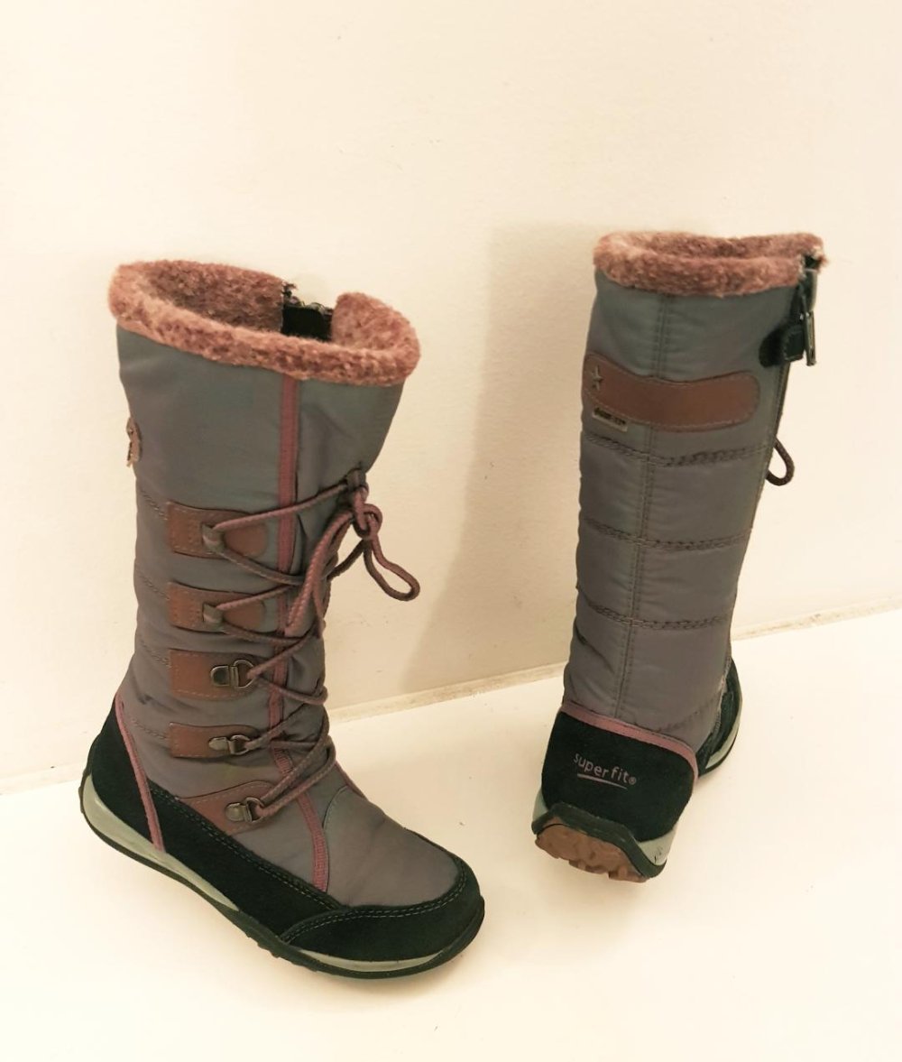 Stiefel Super-fit gefüttert Gore-Tex Kunstfell Gr. 28 TOP