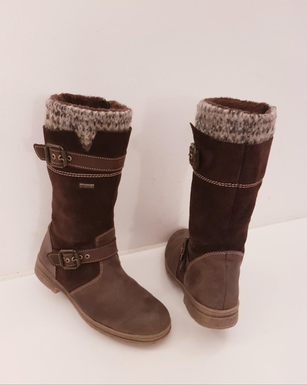 Mädchen Winterstiefel Fa,. Däumling braun Gr. 37/38