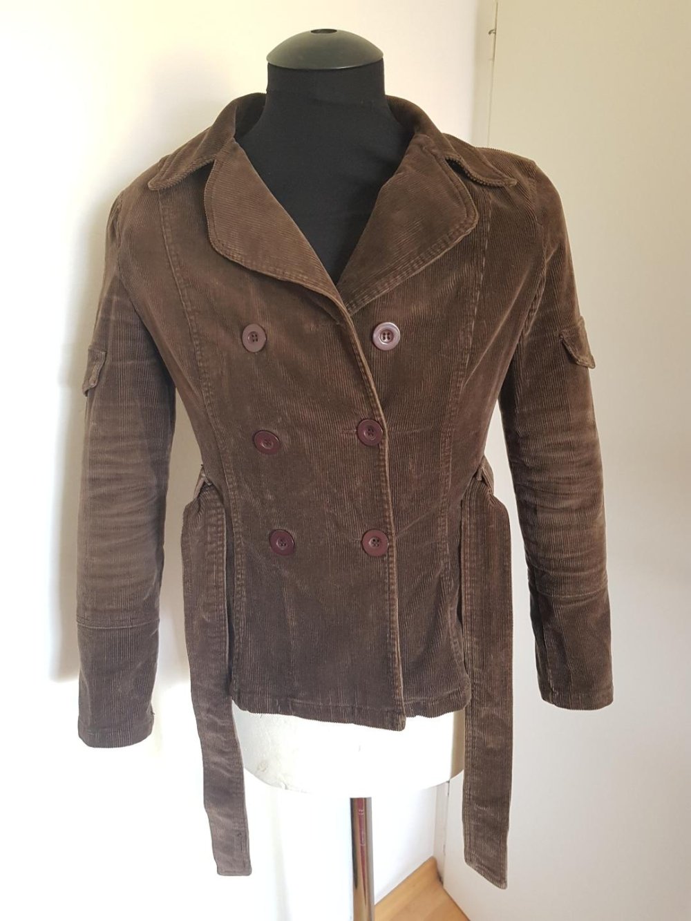 Cordjacke für Mädchen in braun Gr. -L- Jeans W&W TOP 