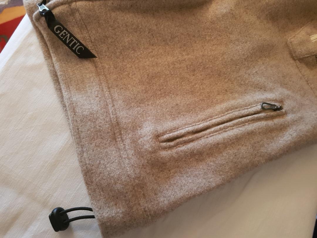 Jacke für kühle Tage Gr. -L- beige Baumwollmischung TOP