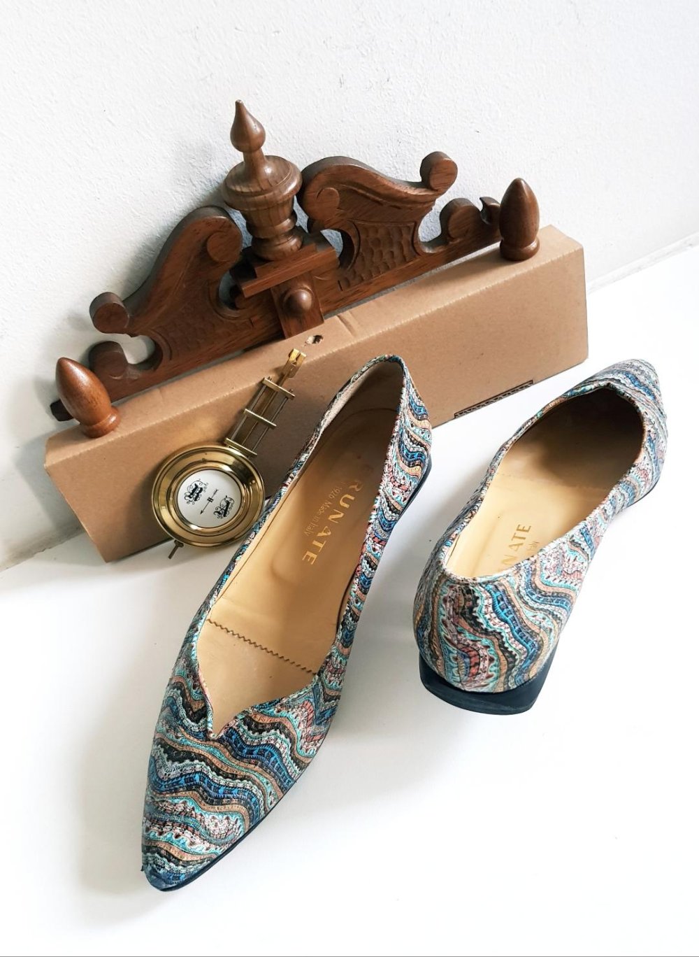 Damenschuhe  Gr.38,  Fa. BRUNATE / ital. / Pumps