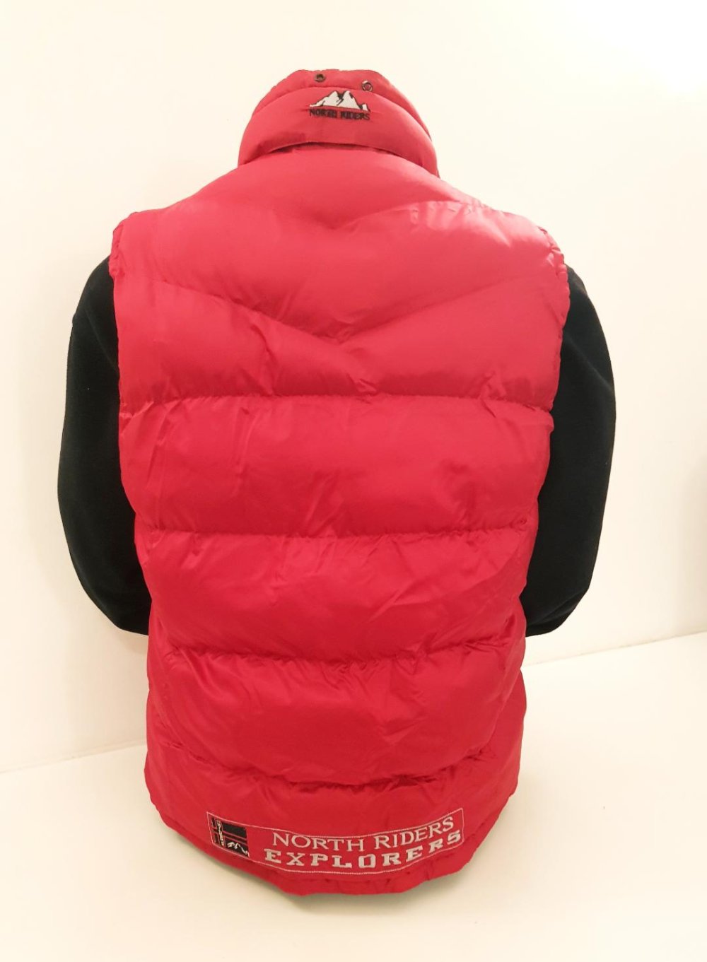 Weste gesteppt Fa. NORTH in rot Gr.L Top-Zust.