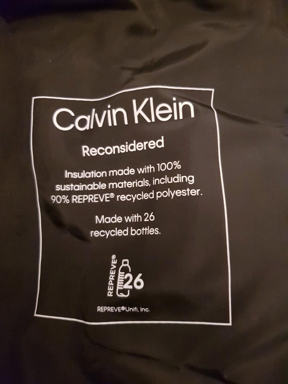 Calvin Klein Herren Jacke in schwarz Gr. 42 / M Zustand gut