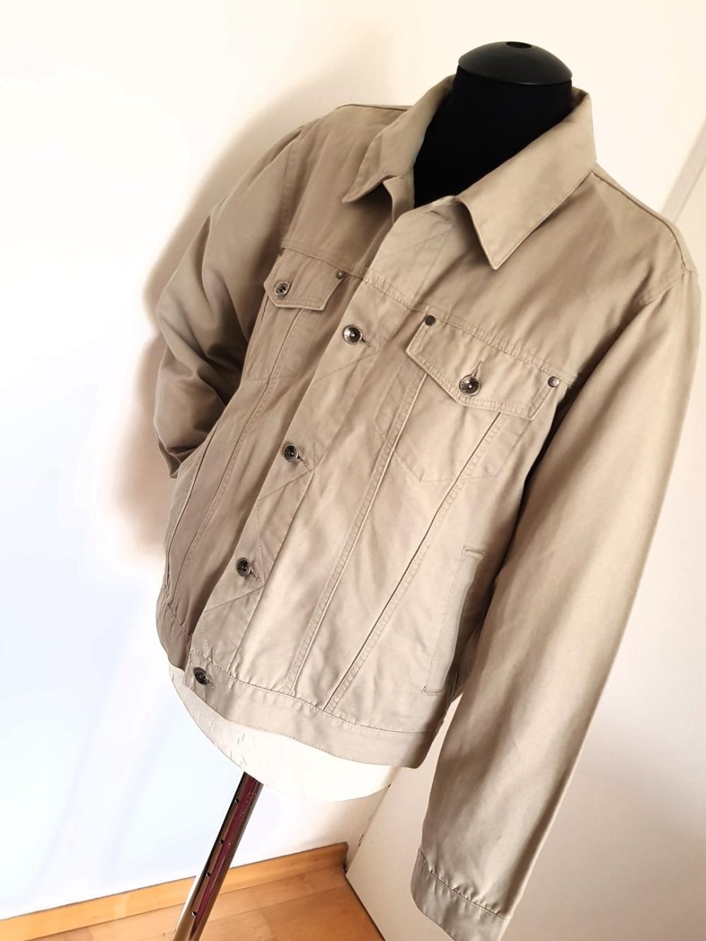Jacke Fa. Angelo-Litrico Softshelljacke beige Gr. L