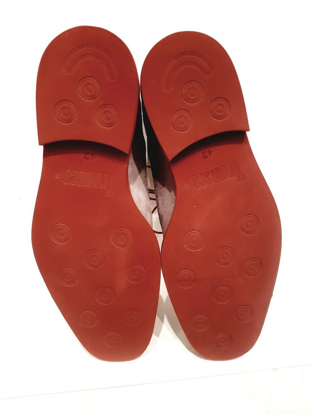 Schuhe Herren echt Leder -Wildleder grau Gr. 42 Neu