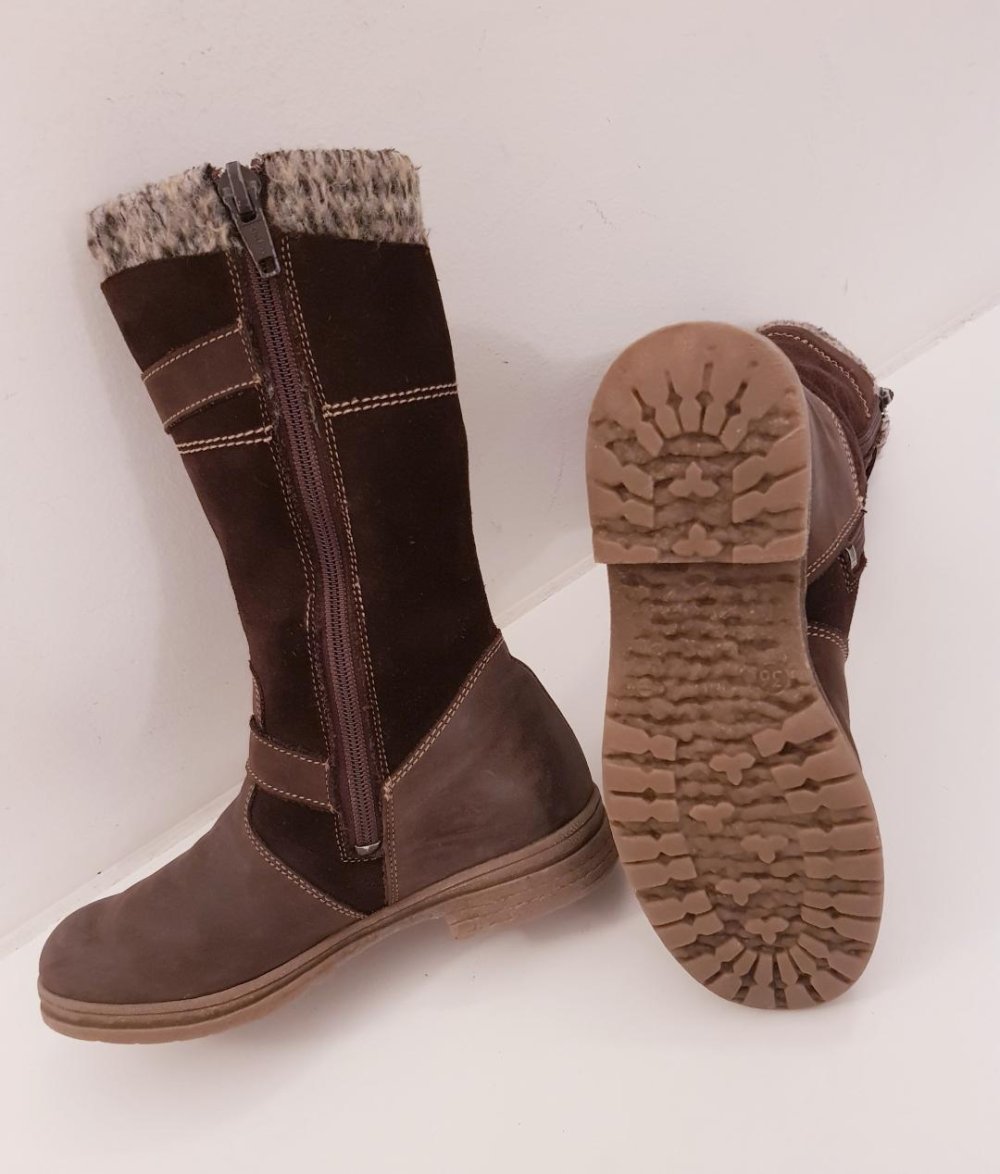 Mädchen Winterstiefel Fa,. Däumling braun Gr. 37/38