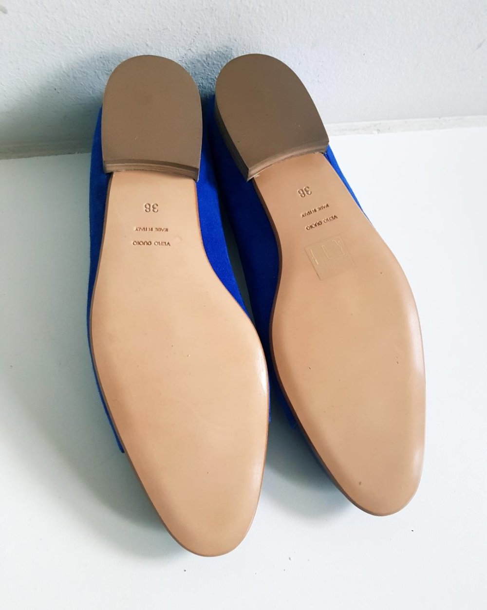 Damenschuhe Fa. Jil. Rocco / ital. / Pumps in blau Gr.38 NEU