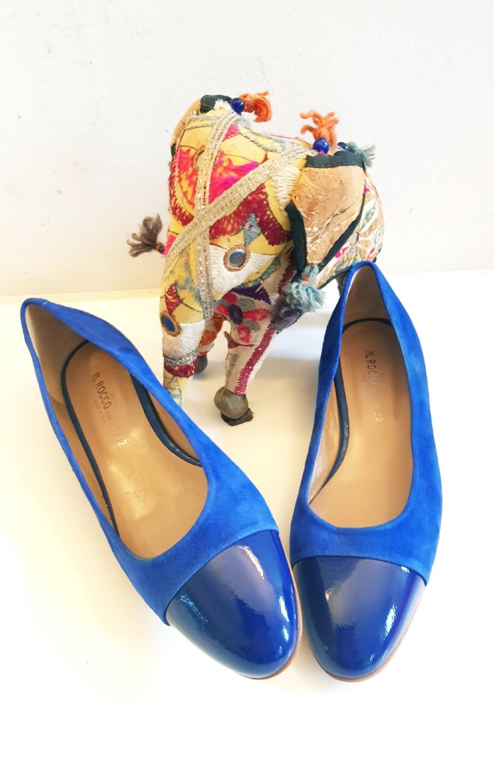 Damenschuhe Fa. Jil. Rocco / ital. / Pumps in blau Gr.38 NEU