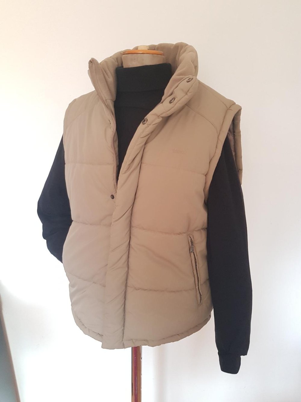 Steppweste beige Fa. Watsons Gr. 56- XL Top-Zustand