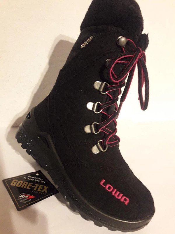 Winterstiefel schwarz Lowa GTX Gr. 27 mit Gore-Tex TOP