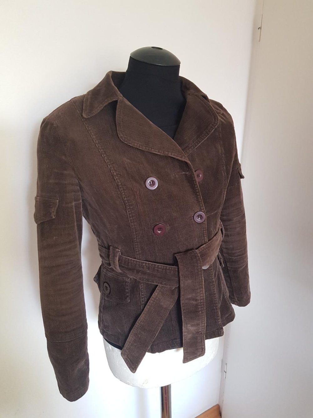 Cordjacke für Mädchen in braun Gr. -L- Jeans W&W TOP 