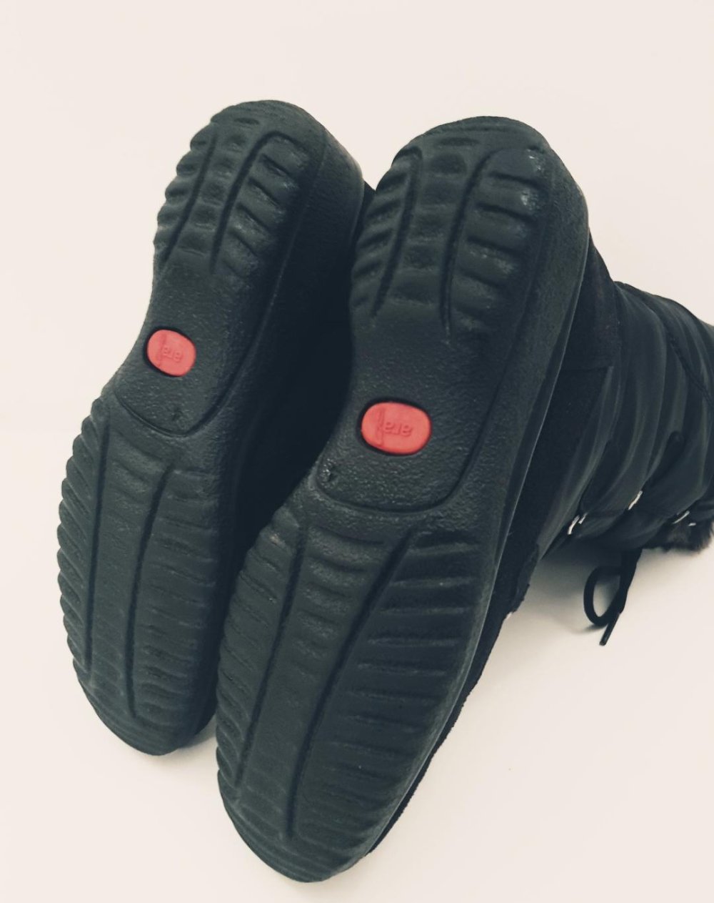 Damen Winterstiefel Snowboots gefüttert Gore-Tex Kunstfell schwarz Gr. 37