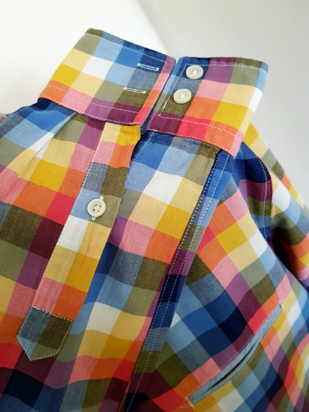   Langarmhemd Boss Orange -Modisches Karomuster TOP