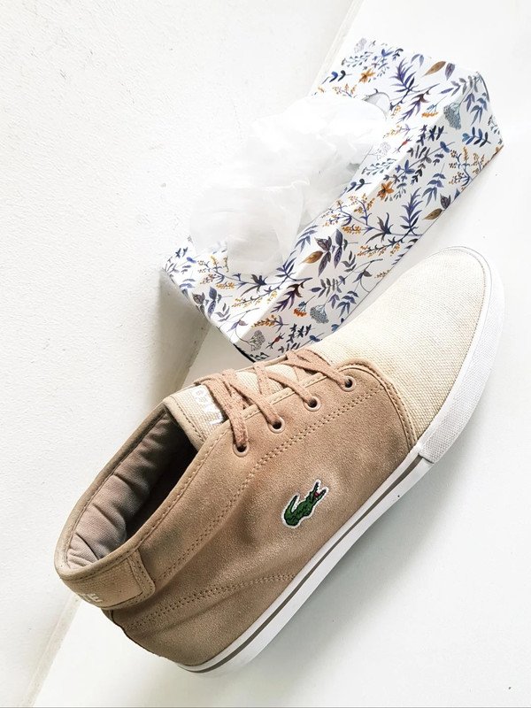 Lacoste Sneaker Freizeit Schuhe Herren Gr. 43