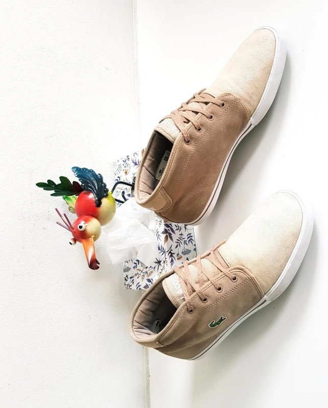 Lacoste Sneaker Freizeit Schuhe Herren Gr. 43