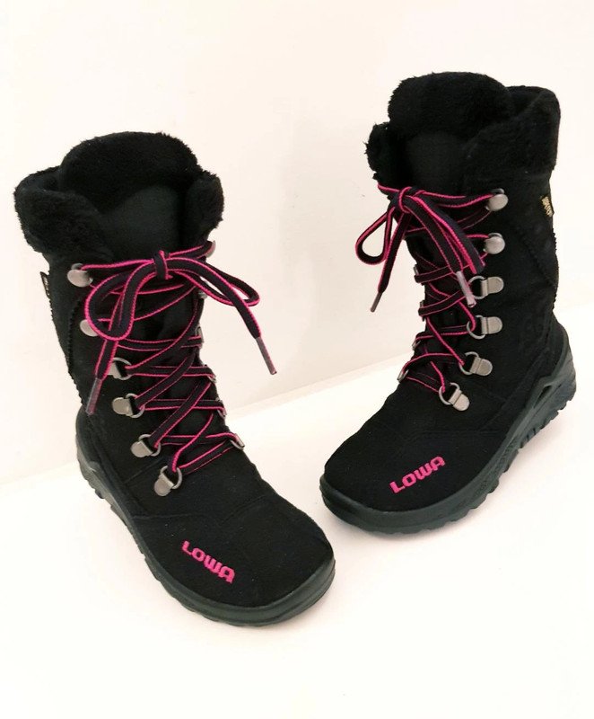 Winterstiefel schwarz Lowa GTX Gr. 27 mit Gore-Tex TOP