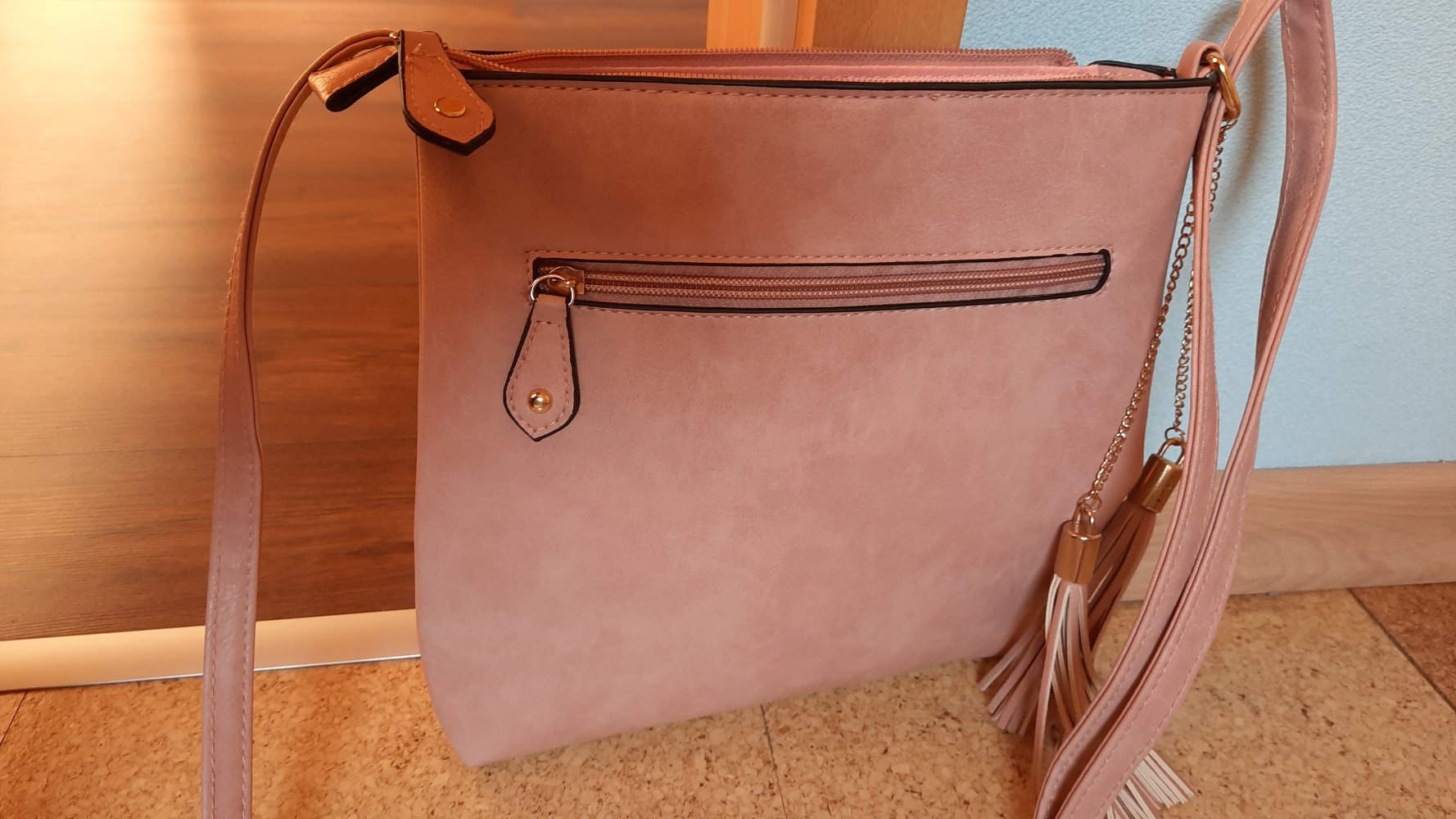 Umhängetasche, rosa