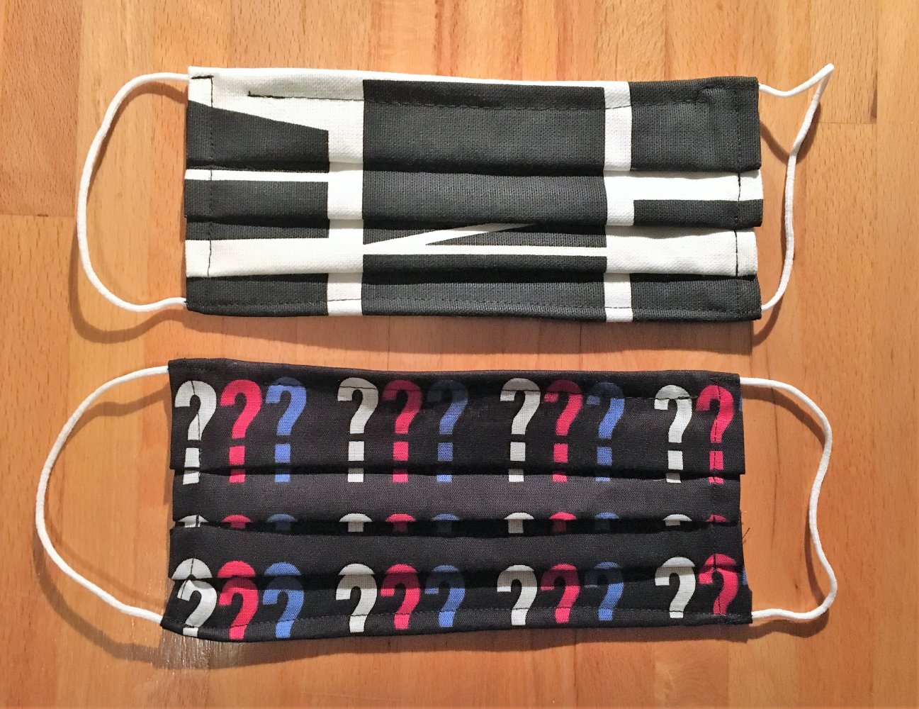 Mund-Nasenbedeckung Stoff Handarbeit NEU