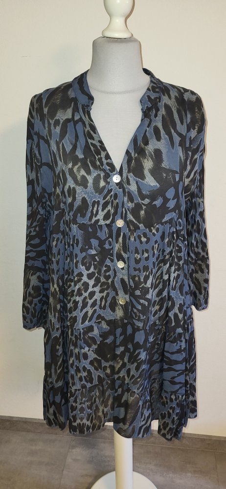 Tunika-Kleid Leo One Size Gr. 36-42 Italy Mode Neu 