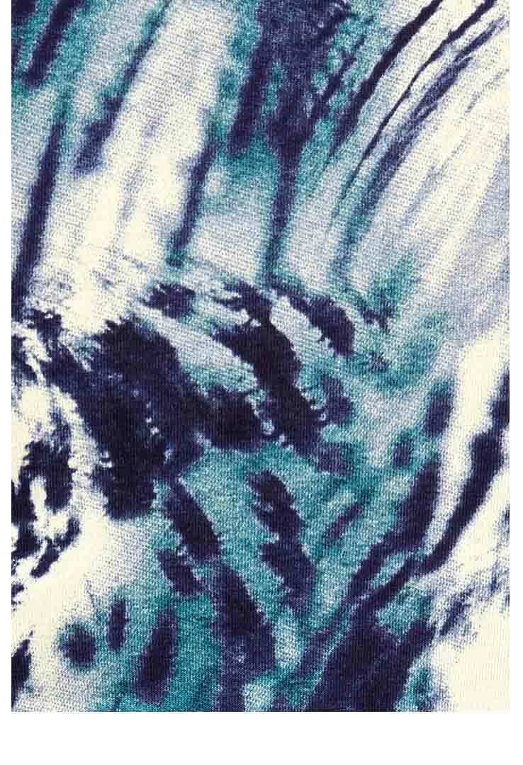 Kleid, blau-weiß, Gr. 40 BOYSENS