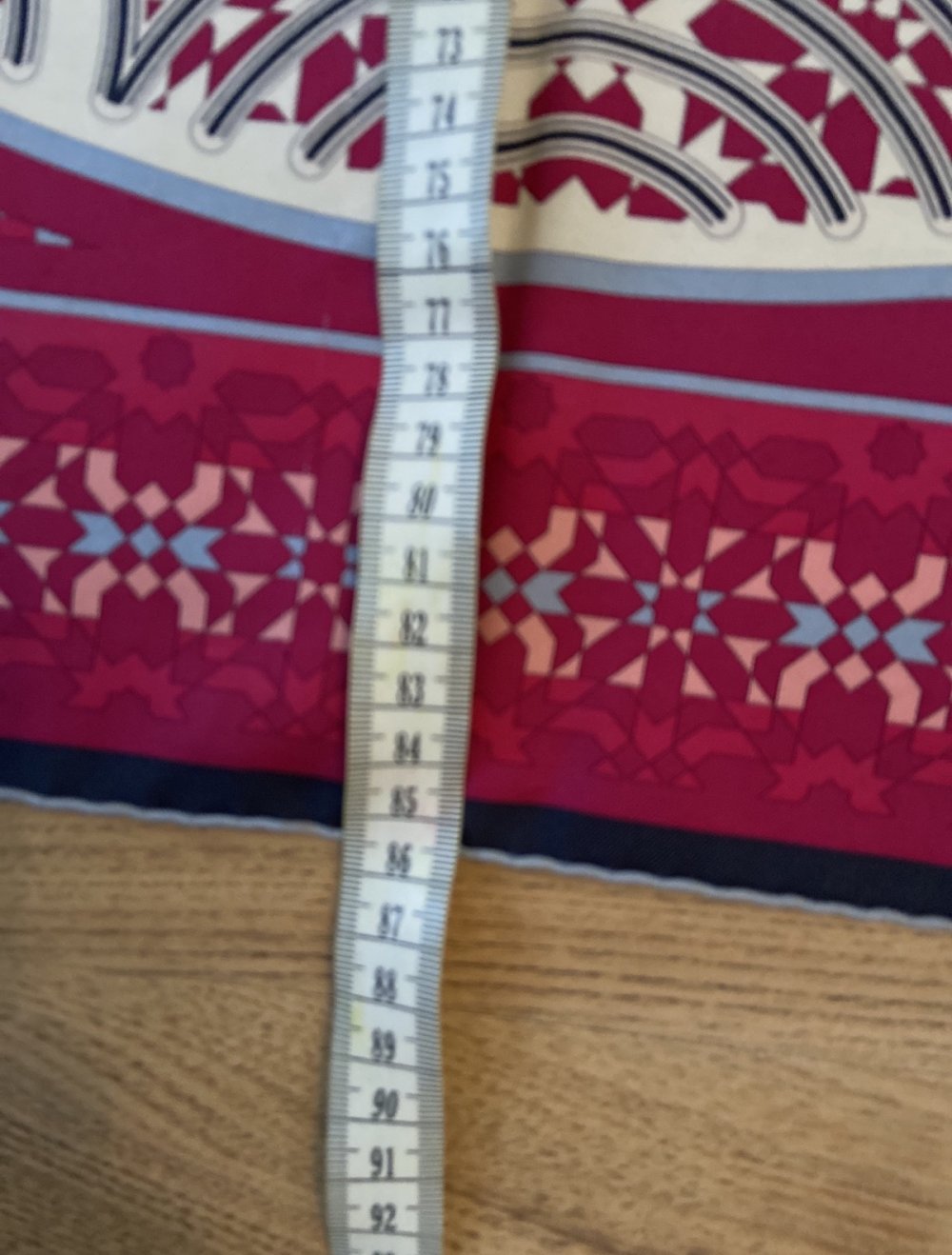 Luxus Seiden Tuch neu Cartier Original