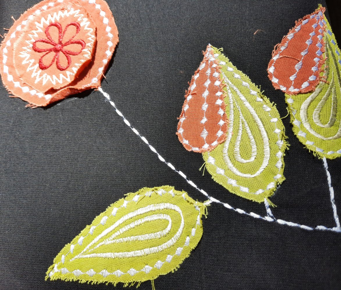 Sommerkleid schwarz Baumwolle midikleid blumenkleid Elfenkleid