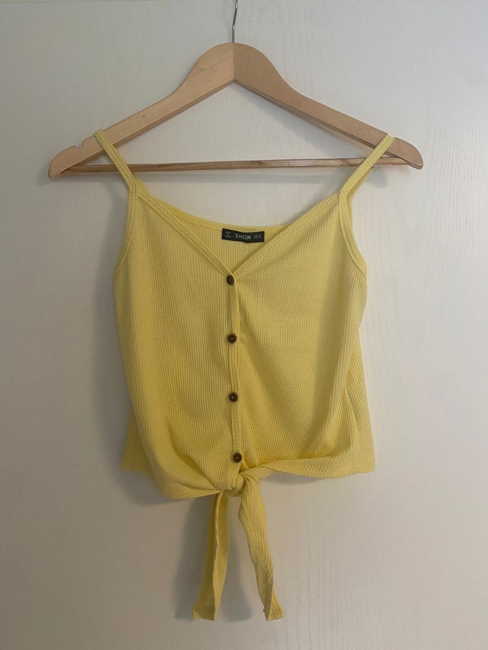 Shein gelbes Top Gr. XS