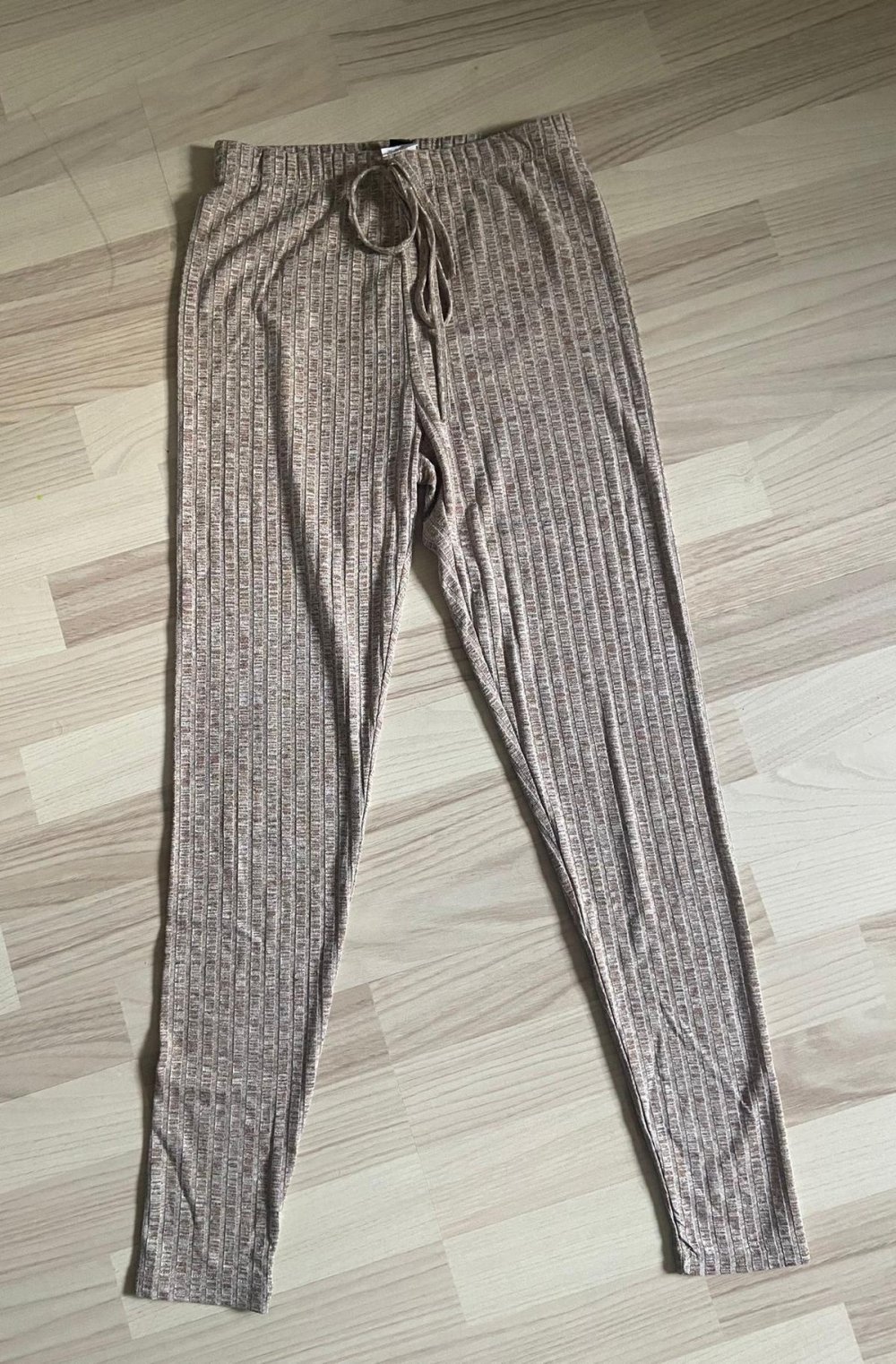 Leggings beige Gr. S