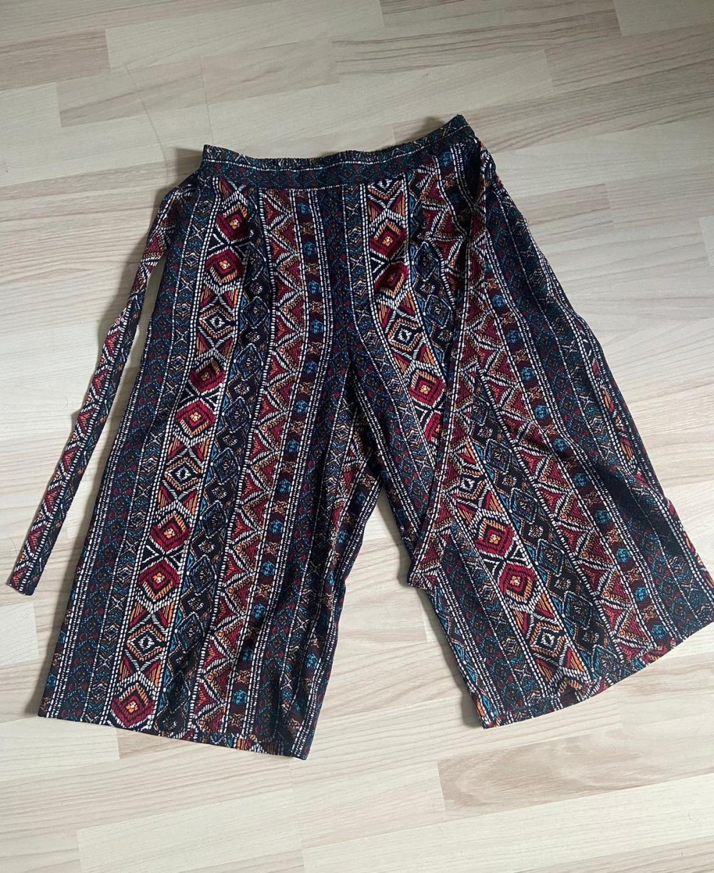 Primark gemusterte lässige Hose Gr. 38