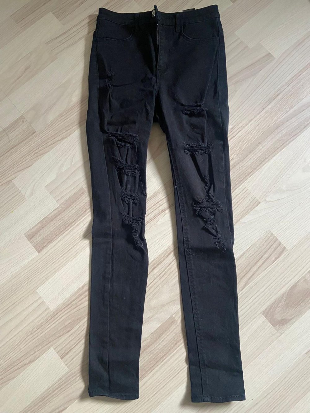 H&M Jeans schwarz Gr. 36