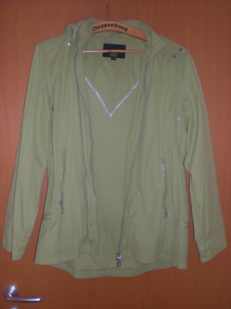 CECIL - Damen Übergangsjacke / Jacke - Gr L - Kapuze abnehmbar