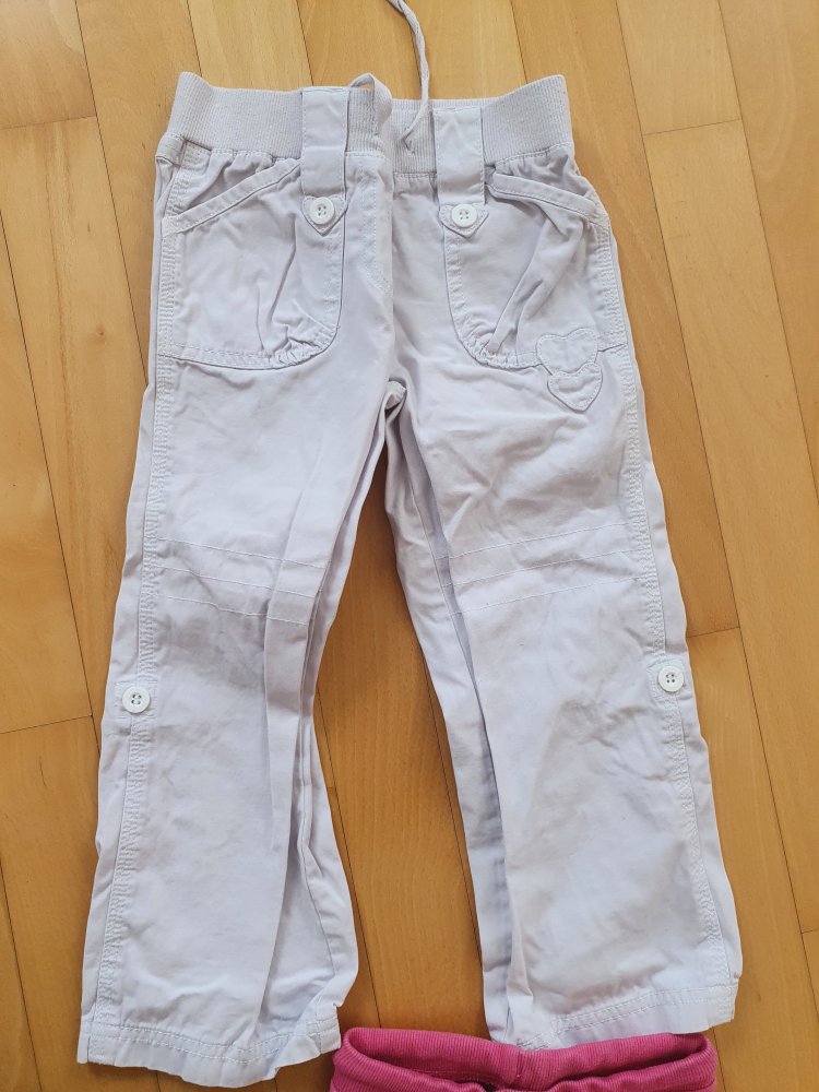 Kleidungspaket / 5 er Set - 4 Hosen + 1 Kleid Mädchen Größe 104 Arizona etc