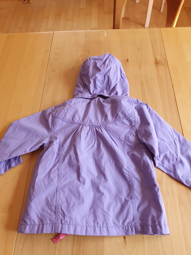 Baby Club - Jacke / Übergangsjacke - Mädchen - flieder / lila - mit Kapuze - Größe 92