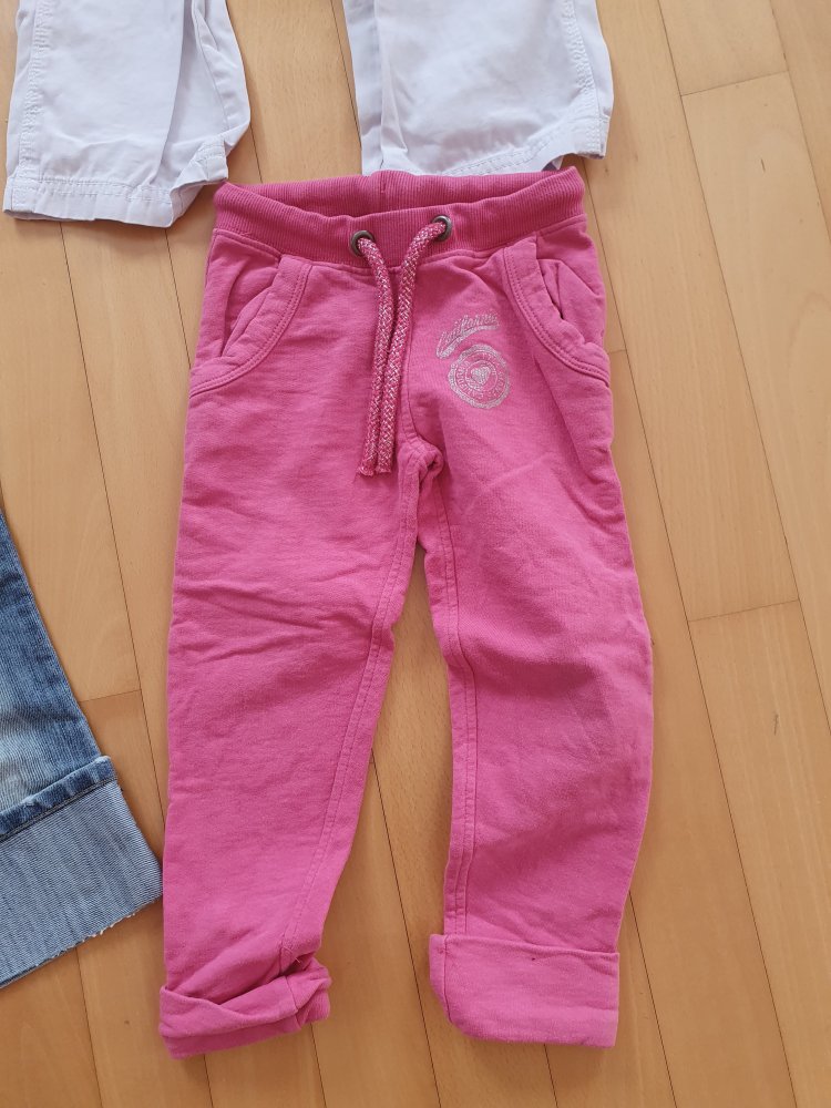 Kleidungspaket / 5 er Set - 4 Hosen + 1 Kleid Mädchen Größe 104 Arizona etc
