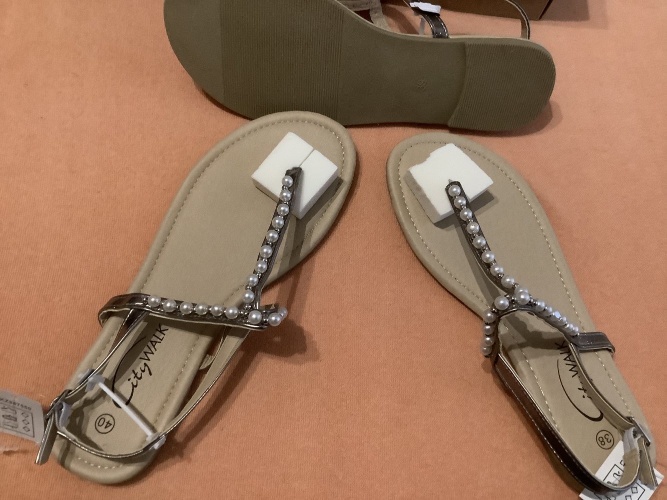 CITY WALK Riemchensandale