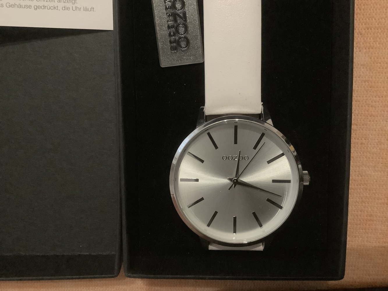 Oozoo Quarzuhr C10610 mit Lederarmband