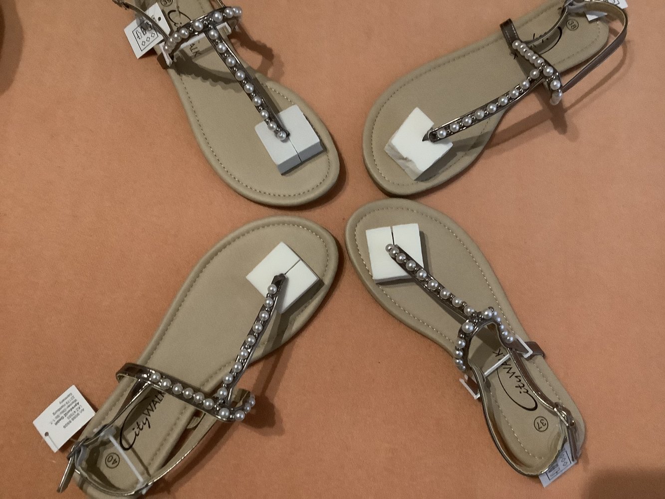 CITY WALK Riemchensandale