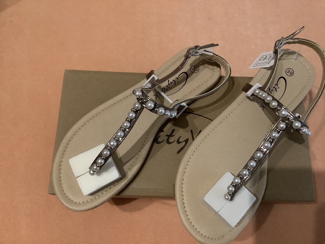 CITY WALK Riemchensandale