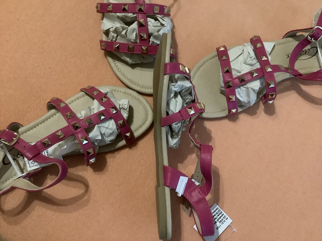 CITY WALK SANDALE Gr.36,37,39, 40 FUCHSIA neu