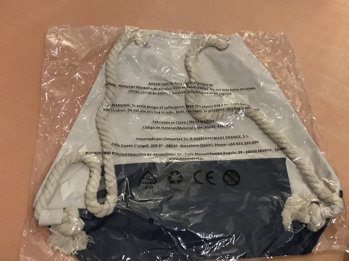 Sommer Rucksack Blau oder Gelb