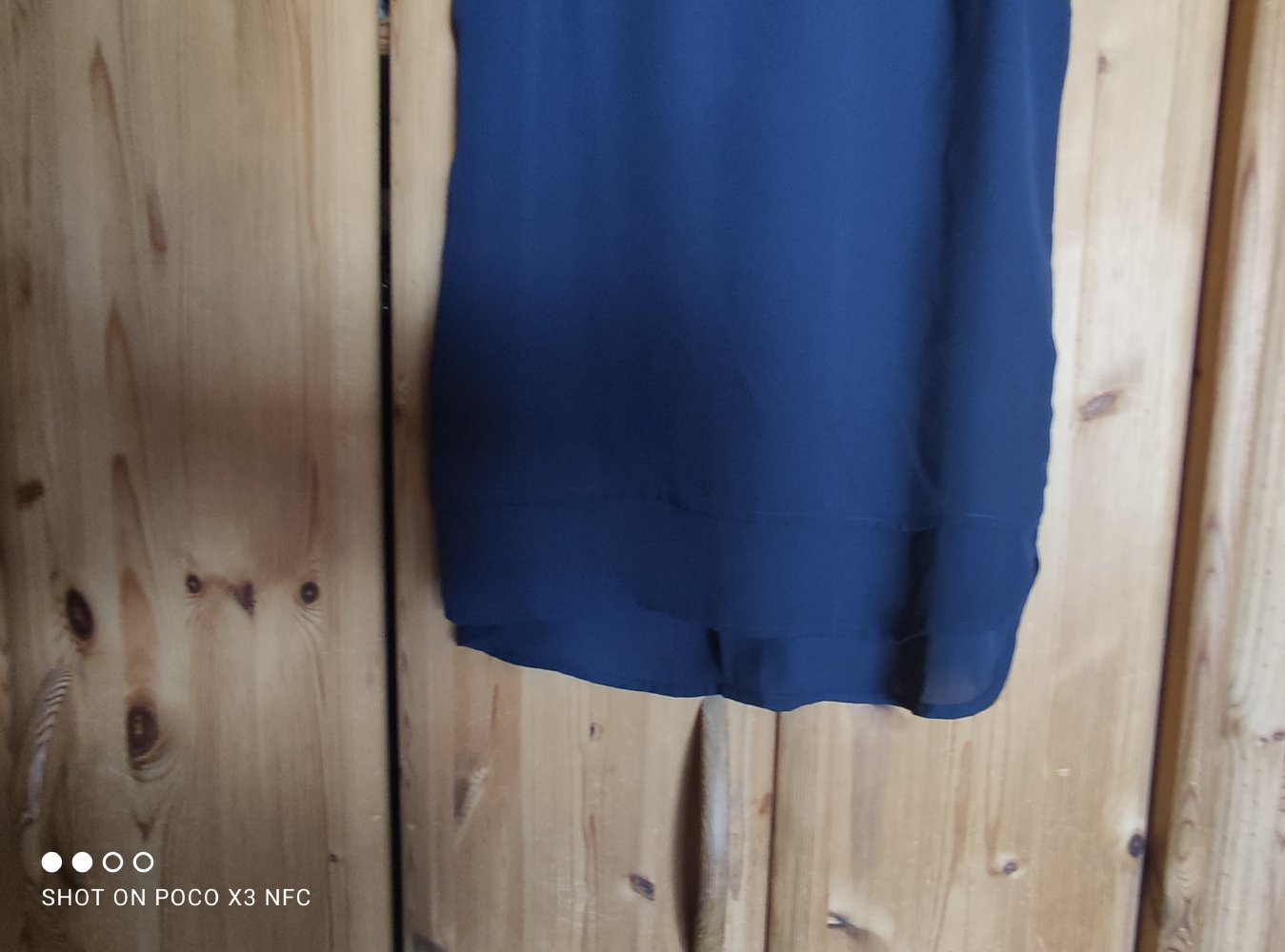 Pimkie - ärmellose Bluse mit Pailetten - dunkelblau - Gr. XS - Elegant