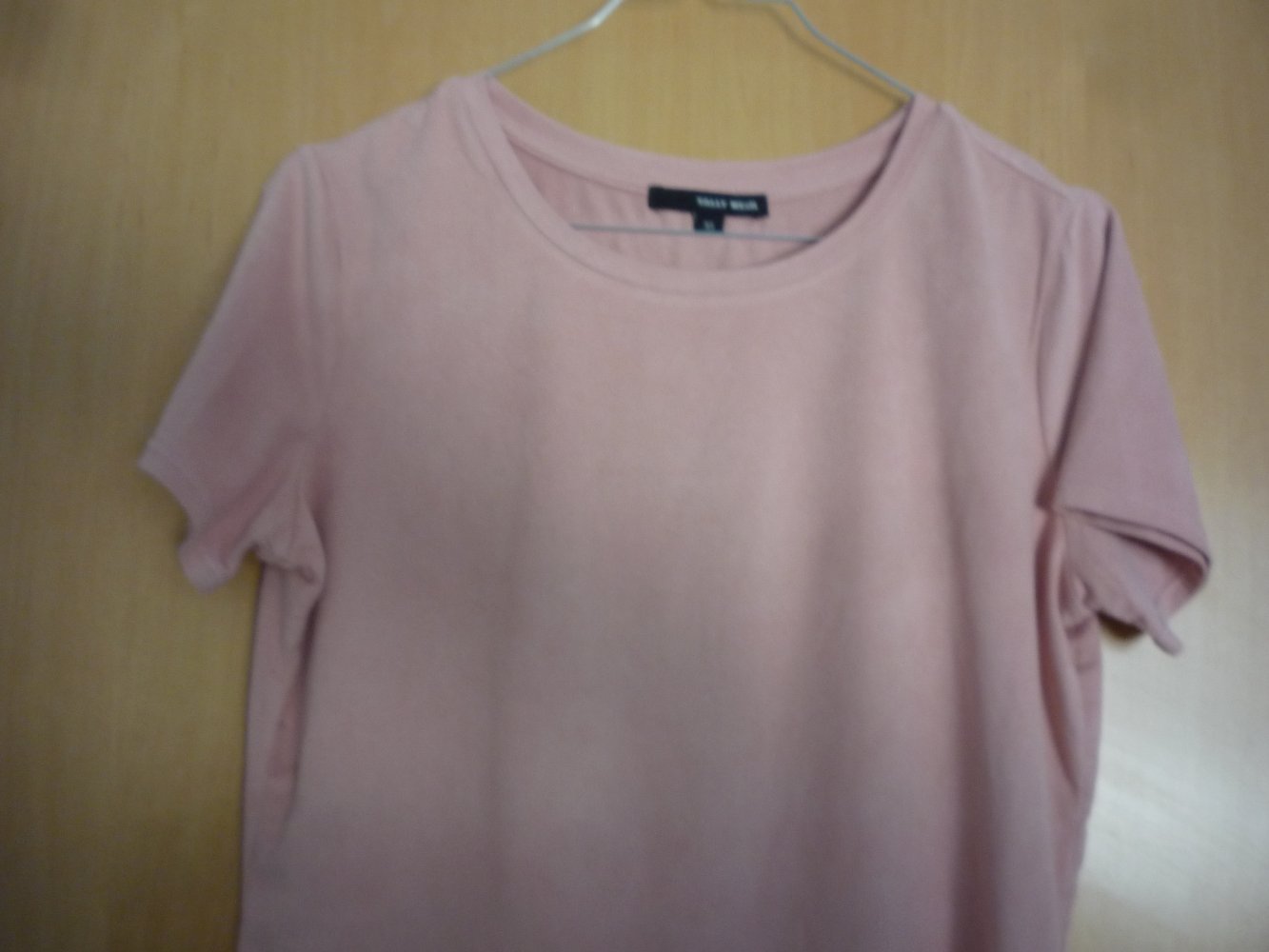 Tally Weijl – schönes TShirt mit Rundhals-Ausschnitt - Gr. XS – apricot