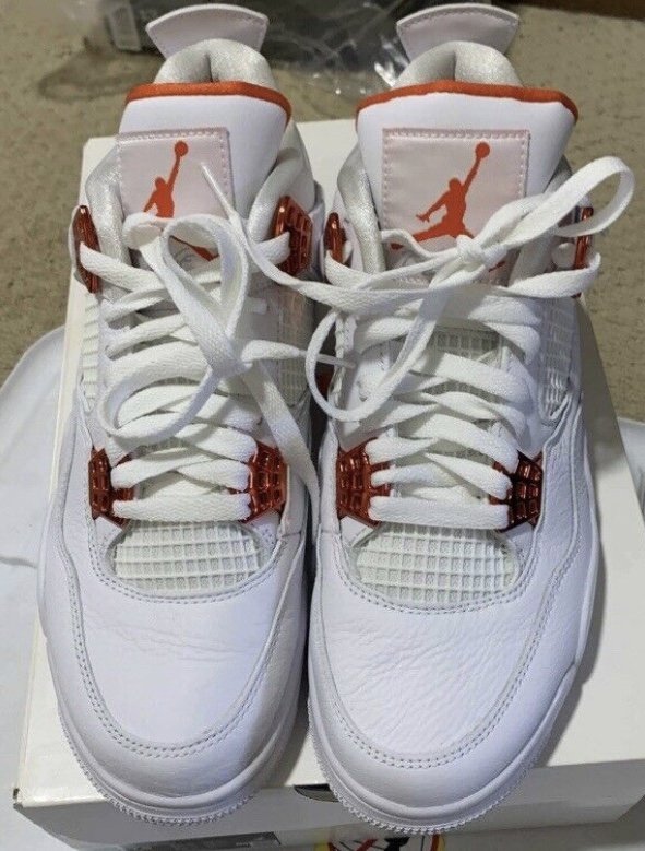 Air Jordan 4 Retro red metallic